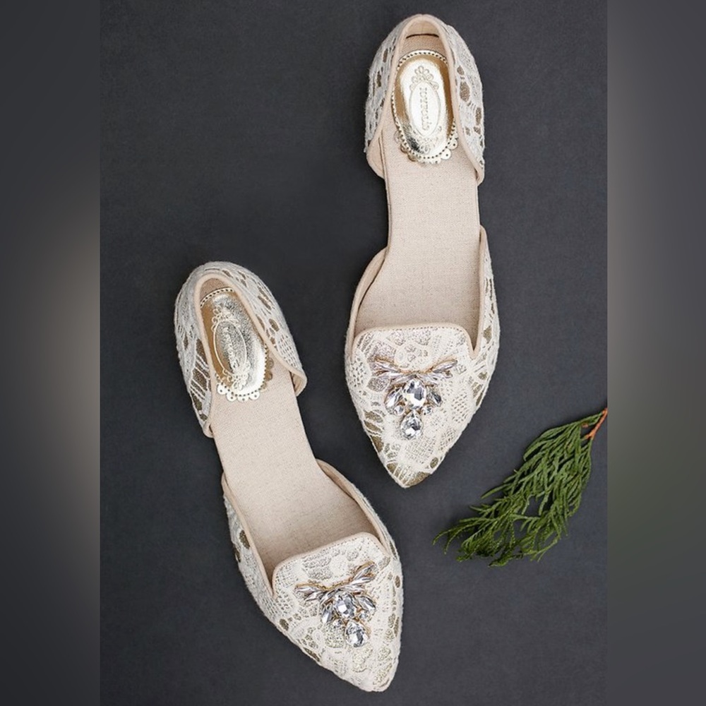 Joyfolie Vivica D’orsay Lace Flat 9